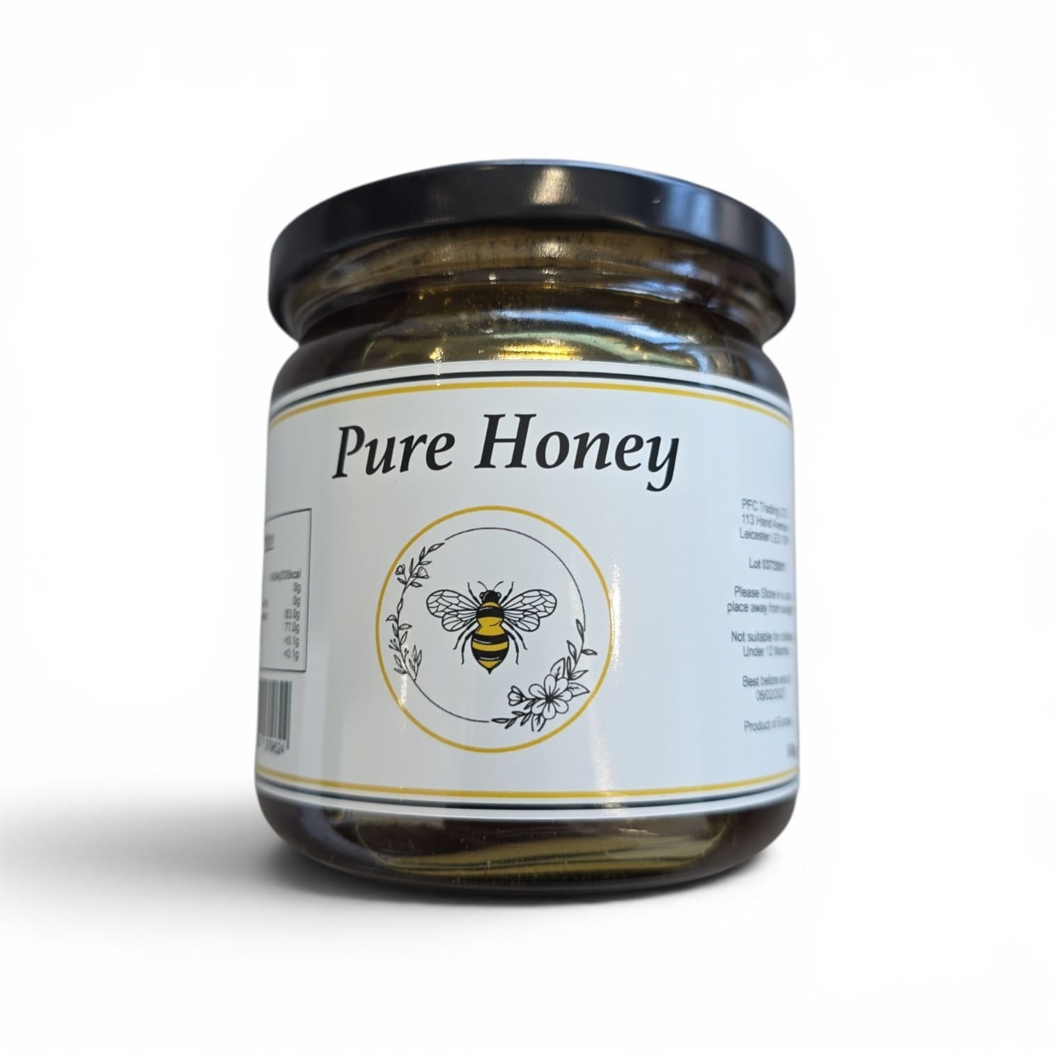 100% Pure Raw Honey