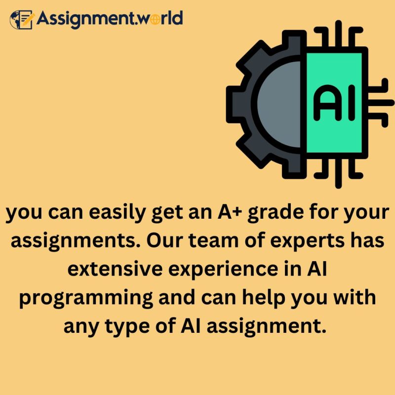 Online Artificial Intelligence Assignment Help