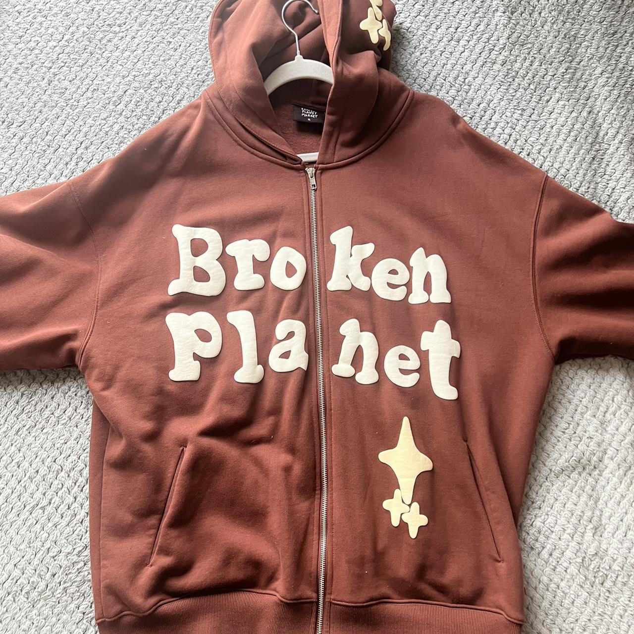 broken planet hoodie