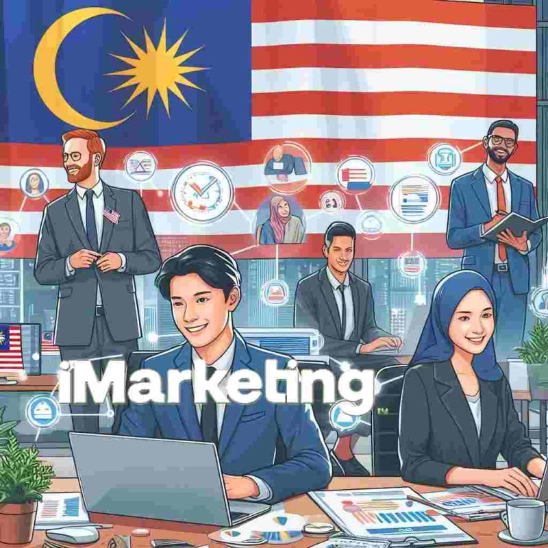 executives of seo marketing services in Malaysia of iMarketing Malaysia (illustration)