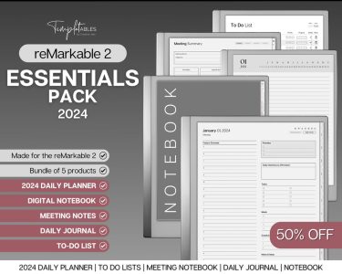 reMarkable 2 planner