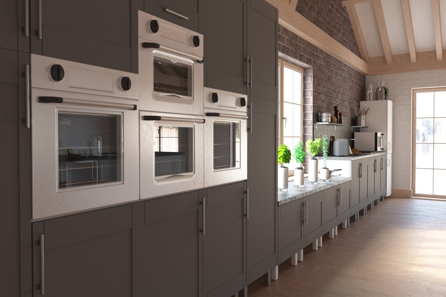 Aluminium Kitchen Cabinets