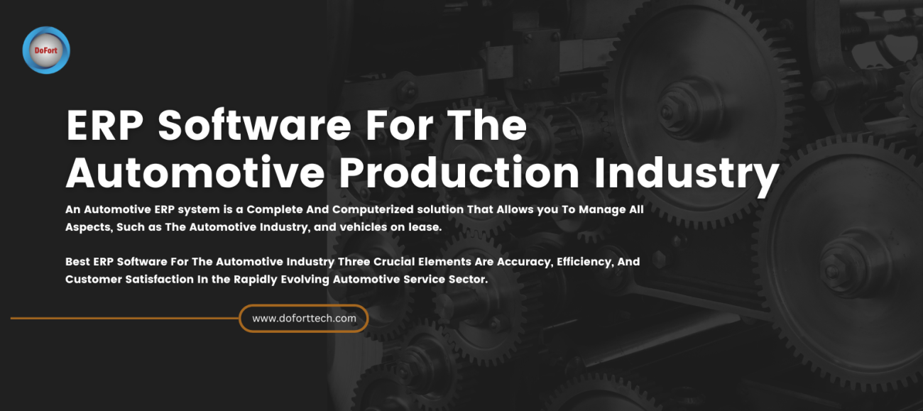 Best ERP Software FOr automobile industries