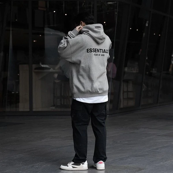 1977 Essentials Hoodie Grey