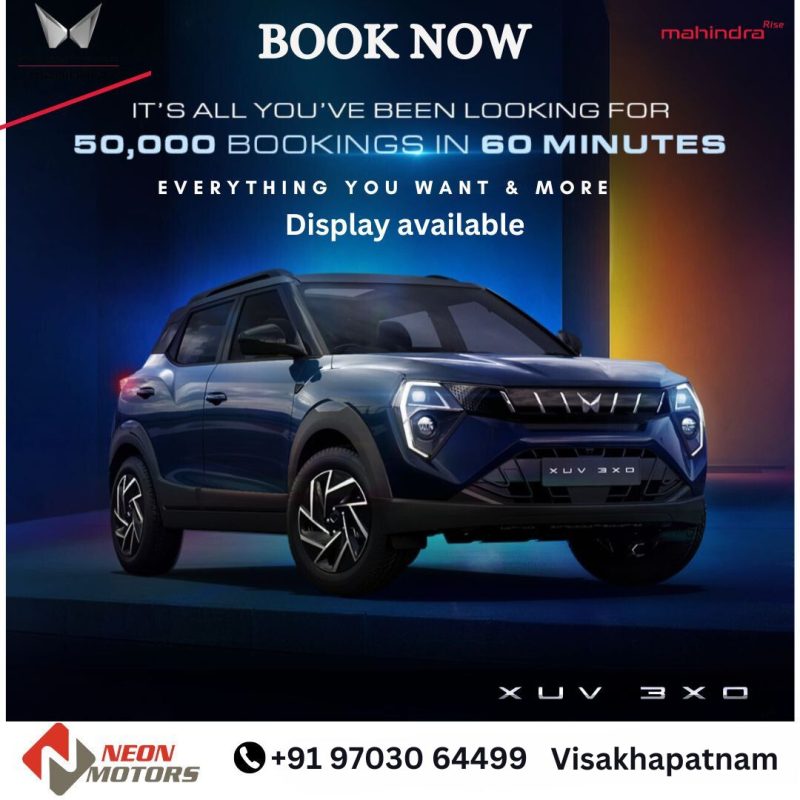 Mahindra showroom in Vishakaptnam