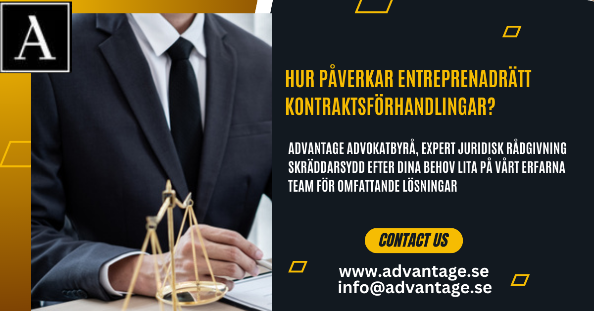 Hur påverkar Entreprenadrätt kontraktsförhandlingar?