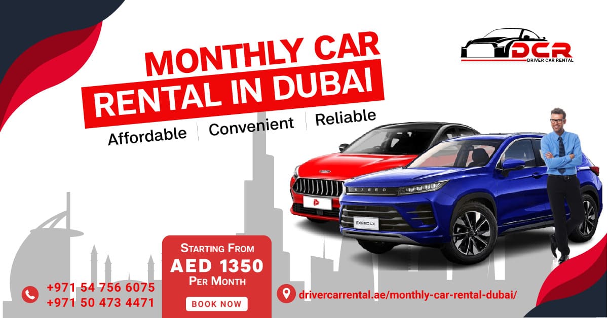 Cheap car rental in Dubai with Driver Car Rental